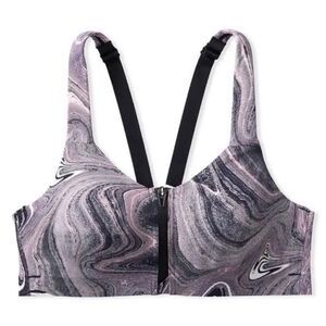 Victoria’s Secret knockout Maximum Support Front Close Sports Bra Onix Marble